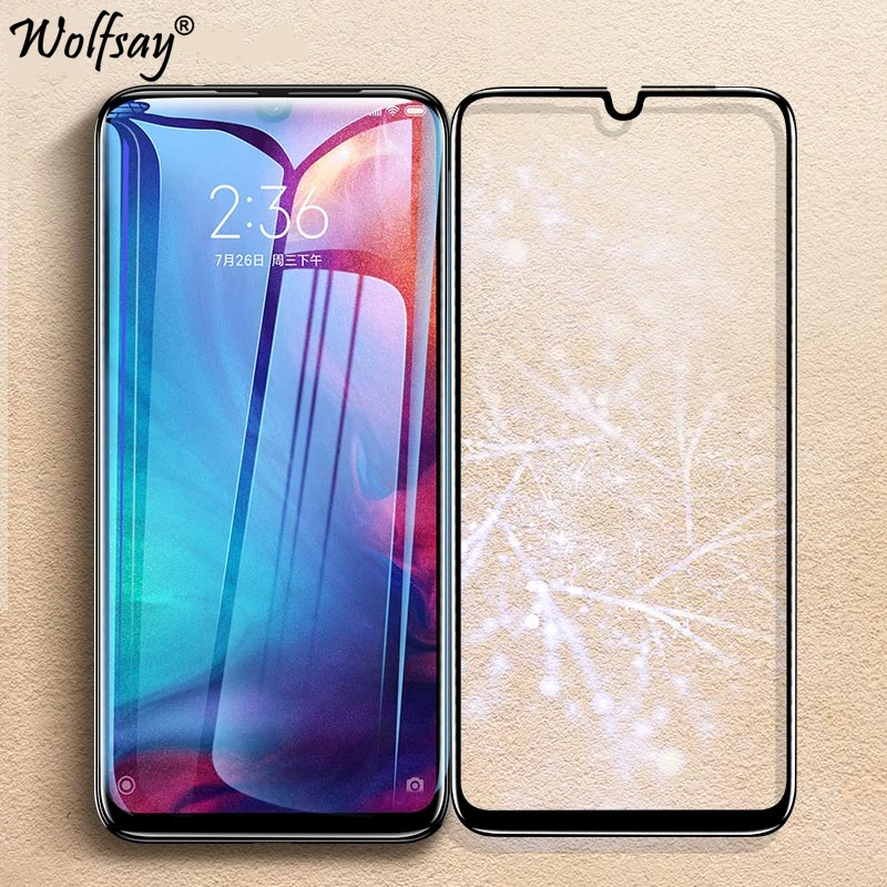 Funda completa de vidrio templado para Samsung Galaxy A50S, Protector de pantalla, pegamento completo, vidrio de seguridad para Samsung A50S, A50 S, A50, 2 uds.-0