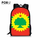 Рюкзак для девочек FORUDESIGNS, школьный рюкзак с изображением флага оромо, школьный портфель для учеников, 2020