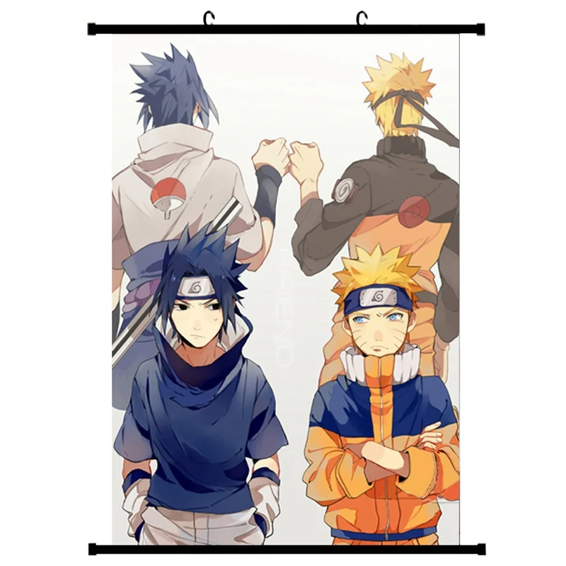 

1pc Anime Naruto Wall Poster Canvas Scroll Painting Wall Print Posters Home Decor