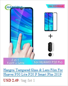 Светящийся стеклянный чехол для Huawei Mate 10 20 P20 Lite 20X Honor 10 Nova 3 3i 3e, Роскошный чехол для Huawei P20 Pro, чехлы