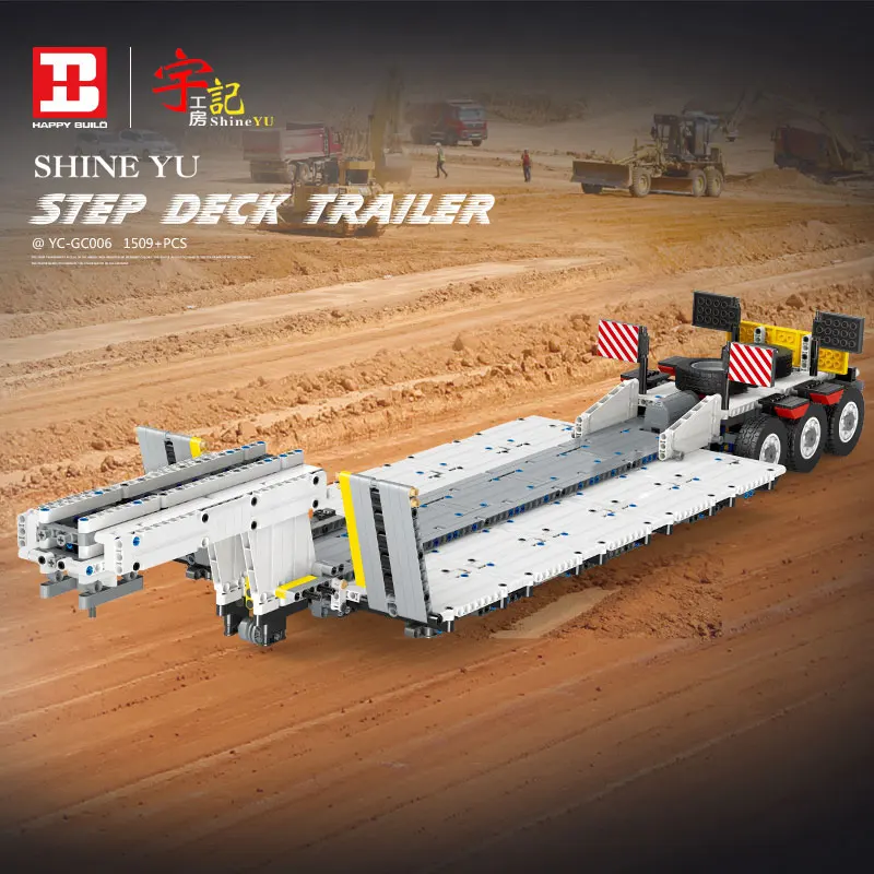 

SHINE YU Truck Trailer,Fun Building Sets for Kids,Toy Trailer
