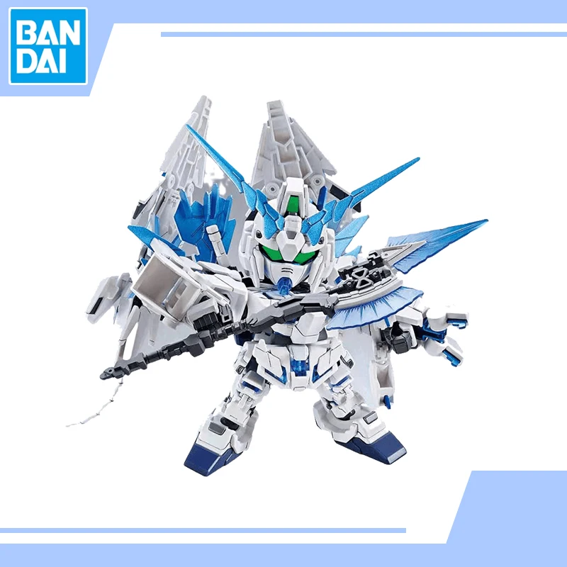 

Сборная модель BANDAI PB Limit SD BB Warrior Perfect Unicorn Gundam, фигурки героев, подарки для детей