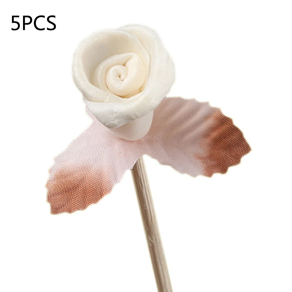 A10 5pcs Daisy Flower Rattan Reeds Fragrance Diffuser Non-fire Replacement Refill Sticks Home Living Room Aromatic Incense - Цвет: A10