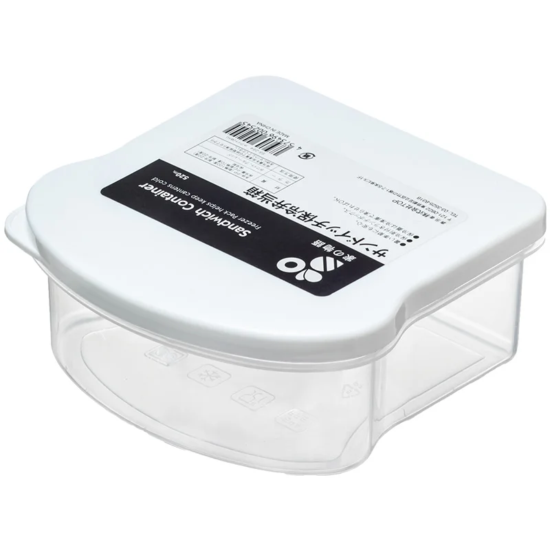 

Sandwich Bento Box Picnic Fruit Salad Lunch Box Portable Household Kitchen Food Grade Sealed Storage Box