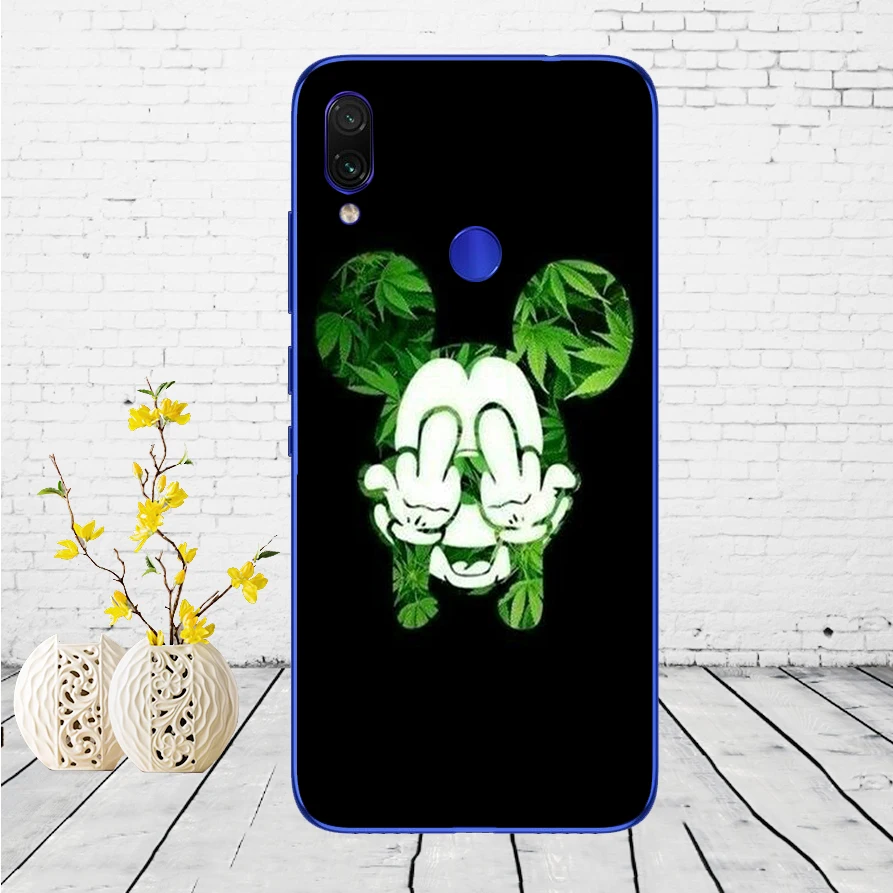 F51 Чехол для Xiaomi Redmi Note 7, силиконовый чехол для Xiaomi Redmi Note 7, задняя крышка, чехол для Redmi Note 7, чехол для телефона - Цвет: F51