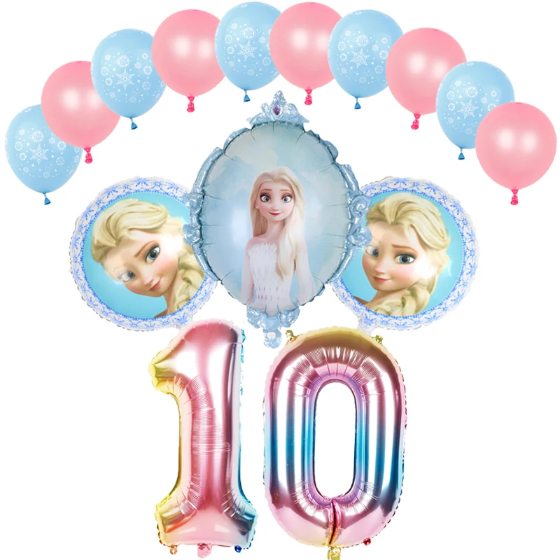 Воздушные шары из фольги в виде мультяшной принцессы | Дом и сад