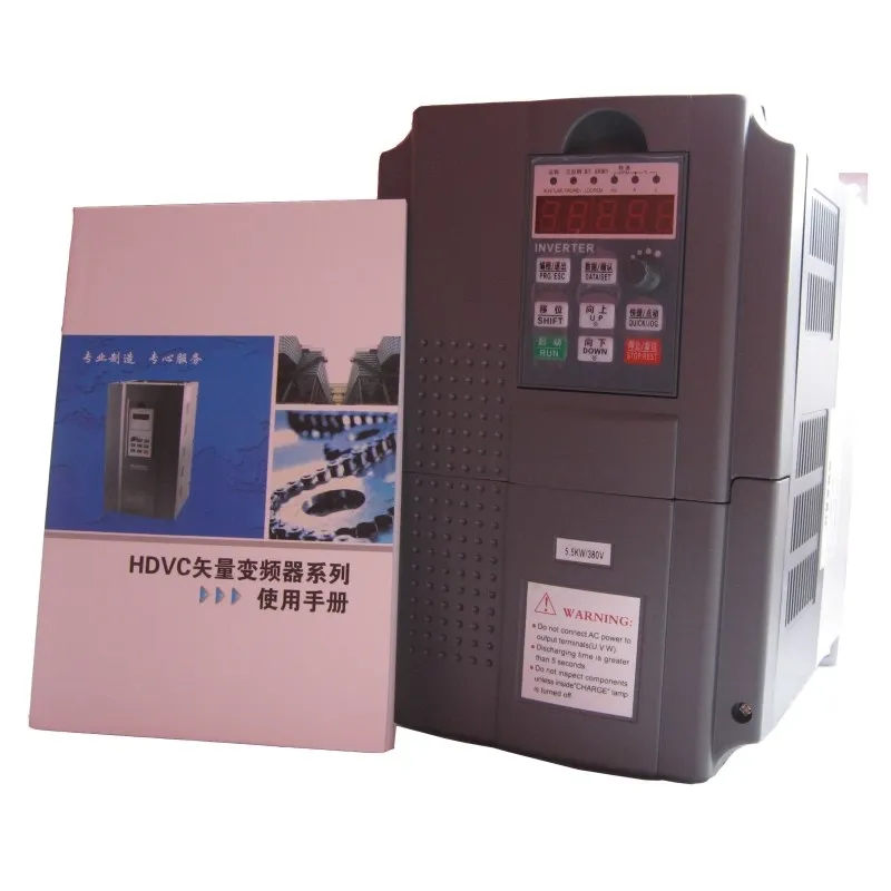 RiLiPu преобразователь частоты 5.5KW/3ph 380V Векторный Преобразователь