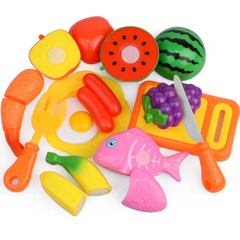 Игрушка детская для ролевых игр, фруктов и овощей, 27-60 шт. от AliExpress WW