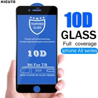 10d full coverage screen protector for iphone 12 mini 11 pro max xr xs x protective glass film on se2 7 8 plus 12pro 12promax