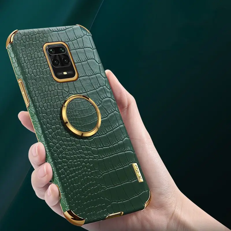 For Xiaomi Redmi Note 8 9 Pro Case For Redmi 9 9a 9c 10x K20 K30 K40 Pro Cover Pu Leather Ring Soft Cover For Mi 10 11 Pro Case