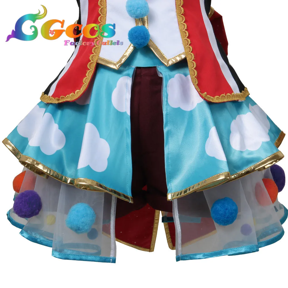 CGCOS Косплэй костюм Bang Dream! Здравствуйте счастливый мир! Smiling Magic Matsubara Kanon платья