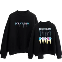 new korean girl group ice cream selena gomez fleece hoodie sweatshirt funny hip hop hoodie ladies harajuku pullover