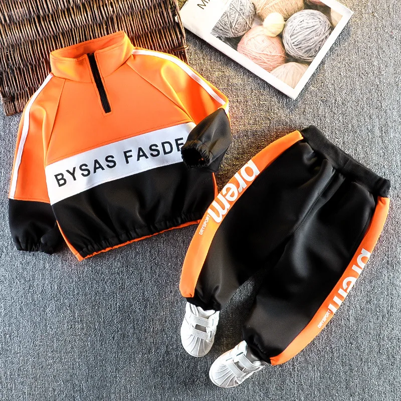 Куртка детская демисезонная с надписью джинсовые штаны 2 шт./компл. | Детская