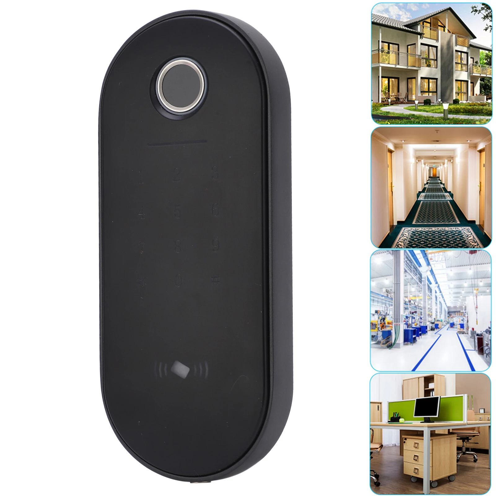 Водонепроницаемая система контроля доступа со сканером отпечатков пальцев