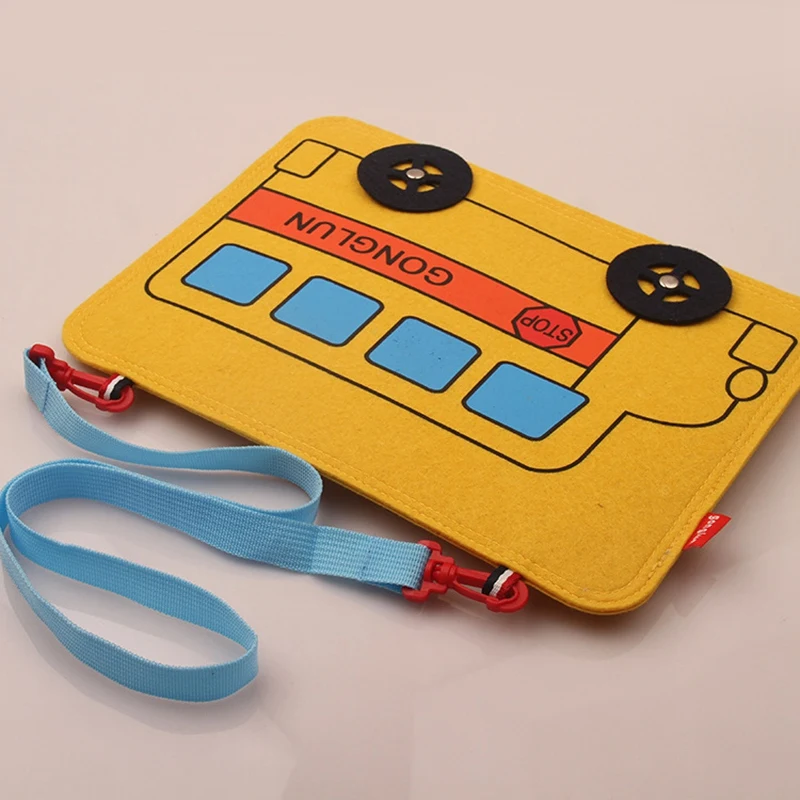 

Toddler Busy Board Toys Basic Skills Board for Toddlers Learning Dress Educational Learning Toys Travel Toys