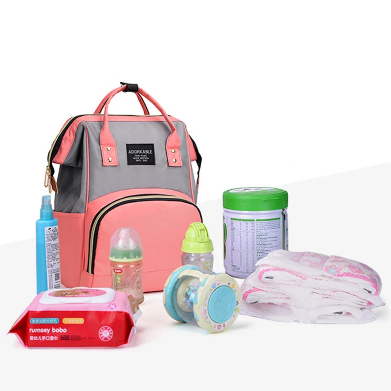 Лидер продаж модная для детских подгузников сумка мамы Большой прогулок мамочек