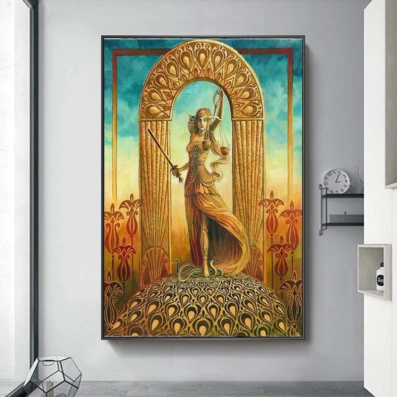 Змея Очаровательная художественная карта языческая мифология психоделическая