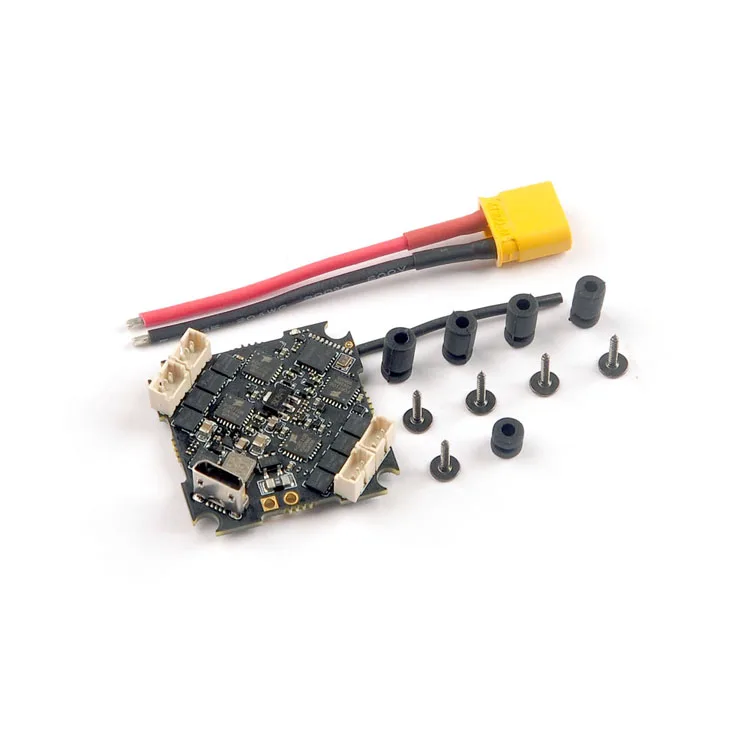 HappyModel Crazybee F4 PRO V3.0 Контроллер полета BLHELI_S 10A 2 4S ESC SPI FRSKY FLYSKY для беспилотных