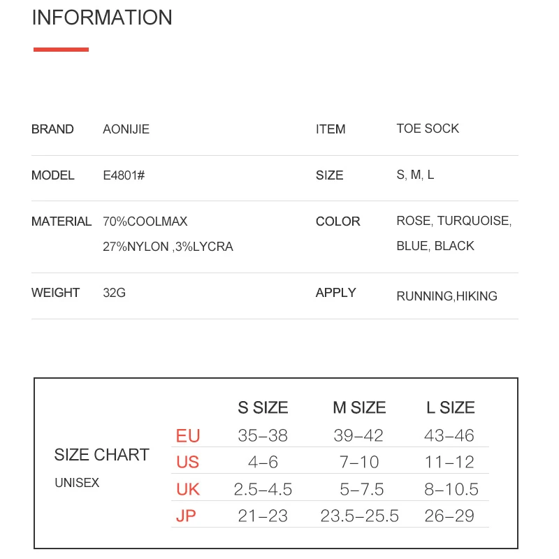 3 Pairs AONIJIE E4801 E4802 New Ultra Run Low Cut Athletic Five Toe Socks Quarter Socks Toesocks for Running Marathon Race Trail