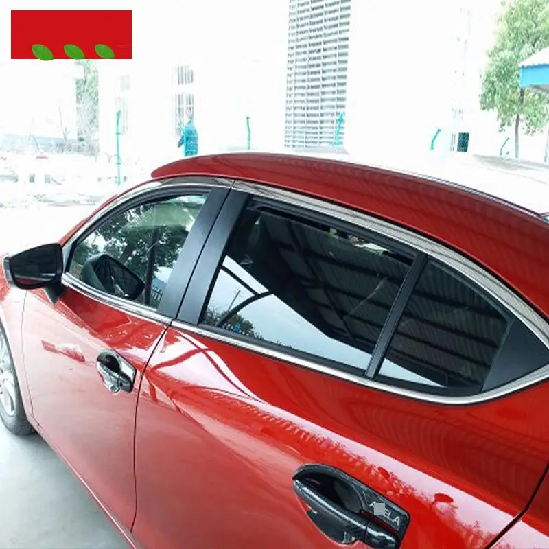 

Accessoires Voiture Acessorios Para Carros Araba Aksesuar Decoration Sticker Car Accessories Exterior Window FOR Mazda 3 Axela