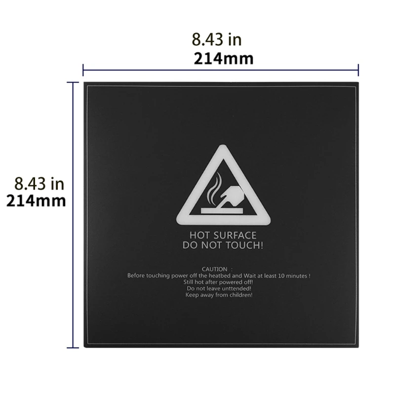 Обновленная наклейка на платформу 3D-принтера с грубым песком горячий стол Mk2B/3