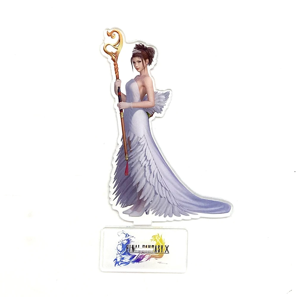 F Fantasy FF10 X 10 Yuna свадебное платье HM фигурка на акриловой подставке модель пластина