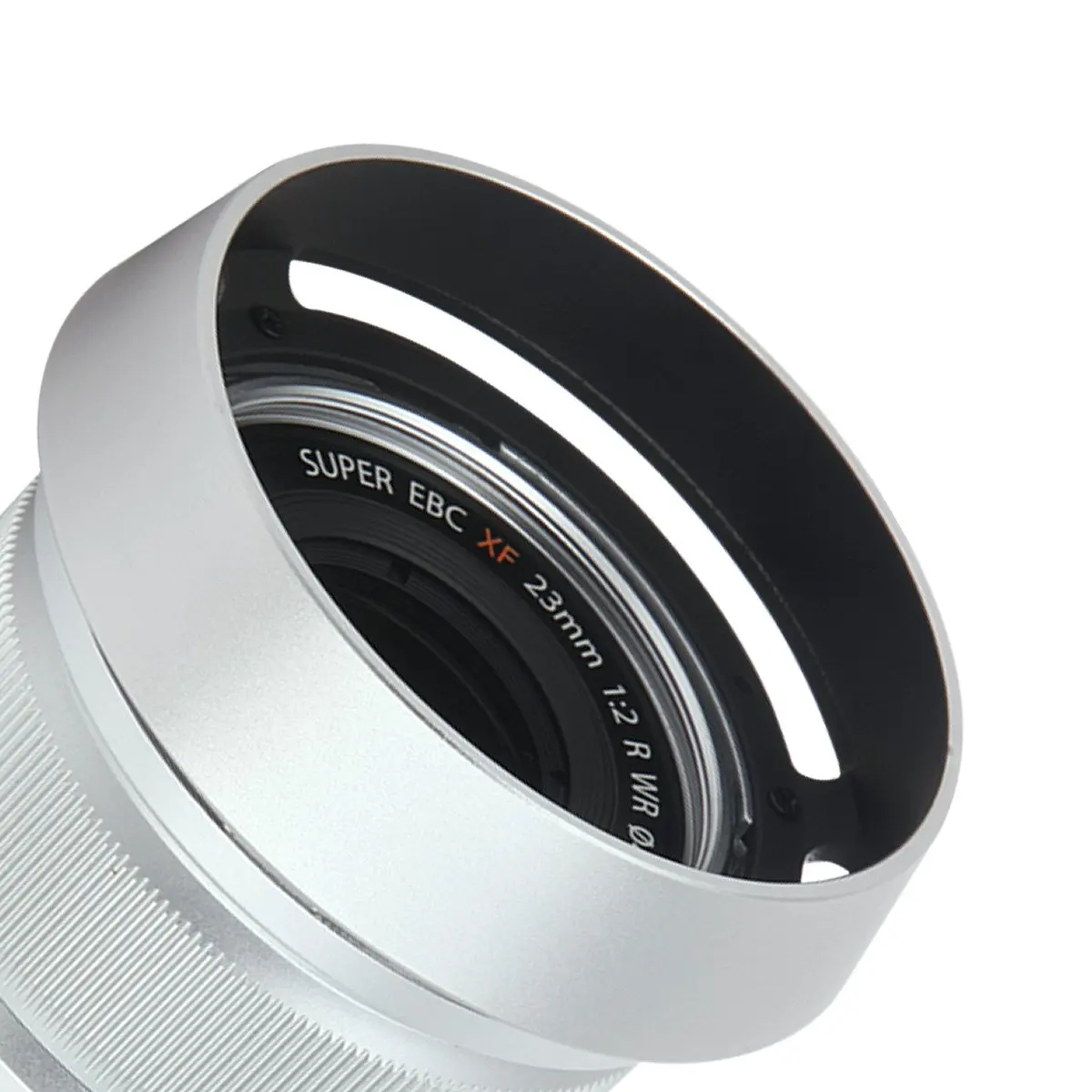 Байонет круглый CNC алюминиевый Объектив бленда для Fujifilm Fuji Fujinon XF 35 мм f/2 R WR, XF23mmF2 XF 23 мм f2 R WR Объектив Заменить LH-XF35-2