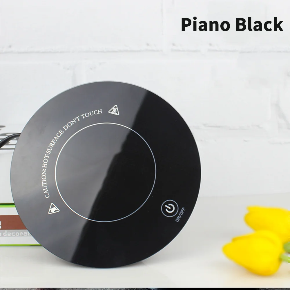 220V Coffee Mug Cup Warmer for Home Office Milk Tea Water Heating Pad Keep Drink Warm Heater Mugs Coaster EU Plug | Бытовая техника