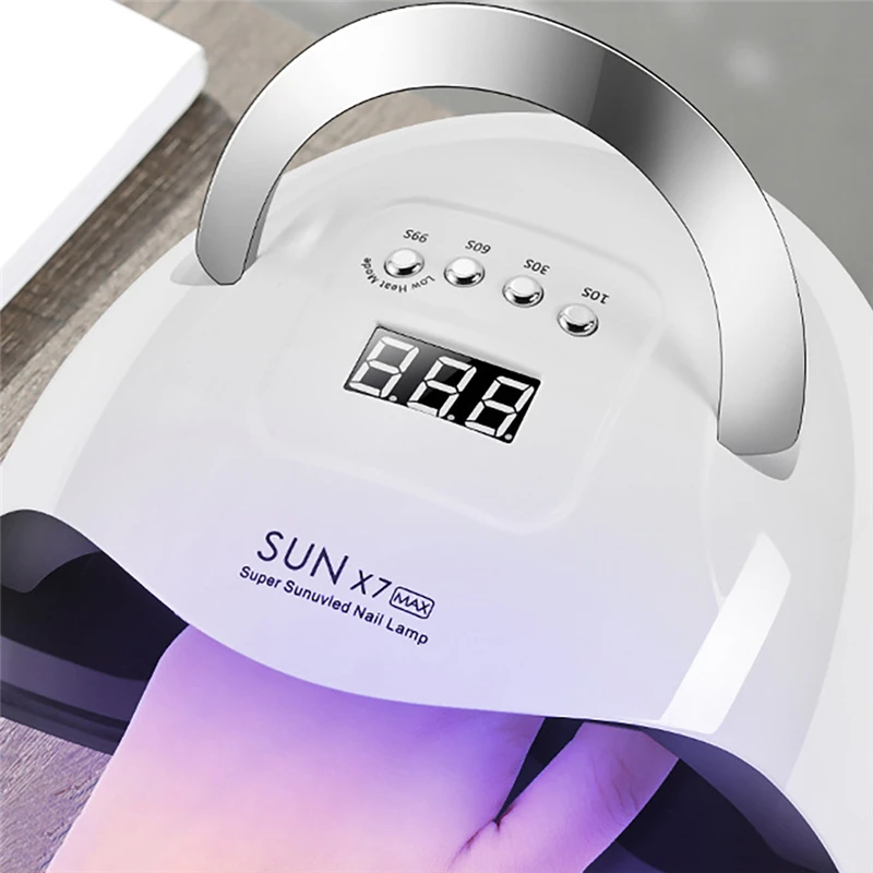 

180w UV Nail Dryer Lamp With Automatic Sensor 57 UV LED Light For All Gels 4 Timer Professional Manicure Pedicure Nail Epuipment