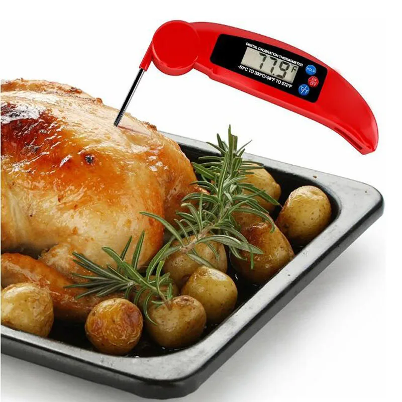 

1 шт. Мини цифровой Еда термометр электронный термометр для мяса Пособия по кулинарии Еда Пробник бытовой термометр Кухня инструменты