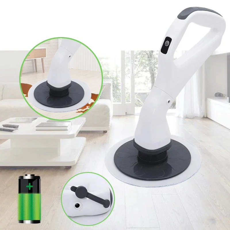 

Electric Cleaning Brush Spin Scrubber Rechargeable Scrubber Detachable Heads Cleaning Brush Bathroom Kitchen Toilet Clean Tools