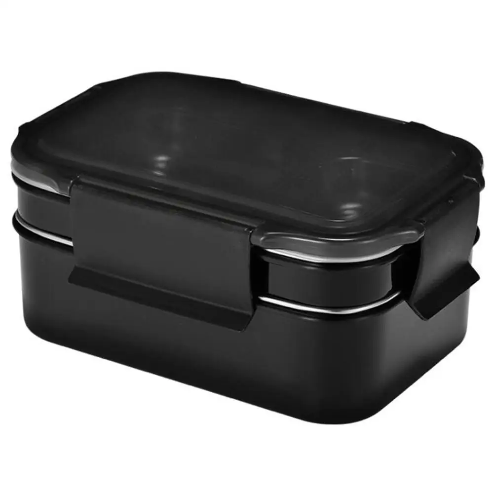 Двойной Ланч бокс из нержавеющей стали 304 многослойный Портативный с подогревом