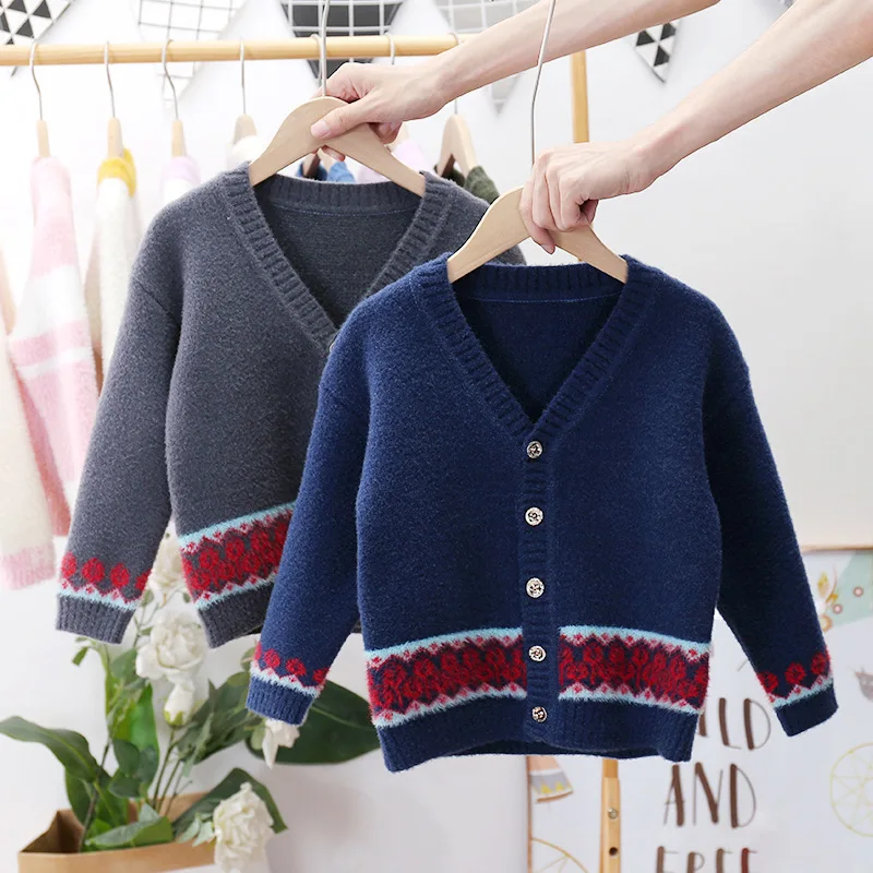 

2020 Winter Sweater For Baby Boy Knitted Cardigan Sweaters Baby Cardigan Sweater Baby Boys Winter Clothes