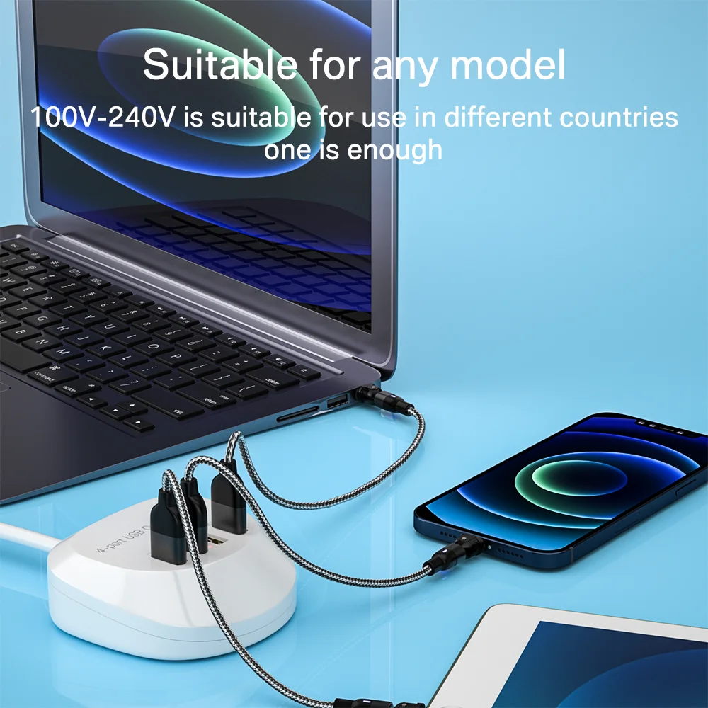 

36W USB Charger QC3.0 Quick Charge Dock For iPhone 6 7 11 Pro Max xiaomi Oneplus Fast Charging Phone Portable Charge Adapter