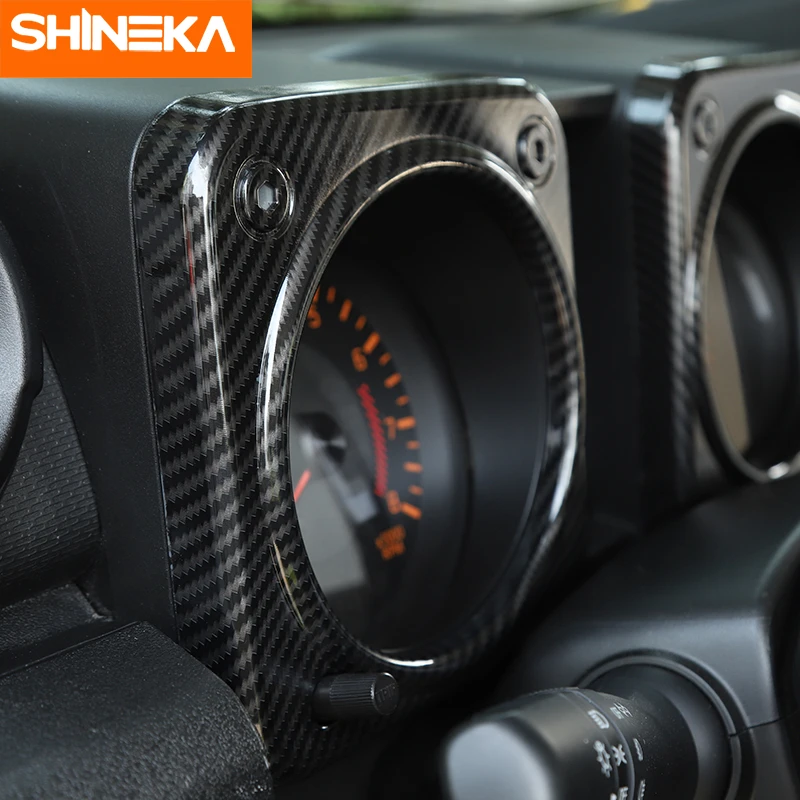 SHINEKA аксессуары для интерьера Suzuki Jimny JB74 ABS Украшения приборной панели автомобиля