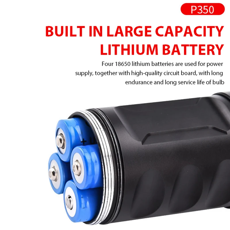 Comprar Ultra Brillante 3 Uds XHP50.2 4 Uds 18650 Batería Super Potente Linterna LED 3 Modo Linterna USB Recargable Lámpara Linterna Bombillas