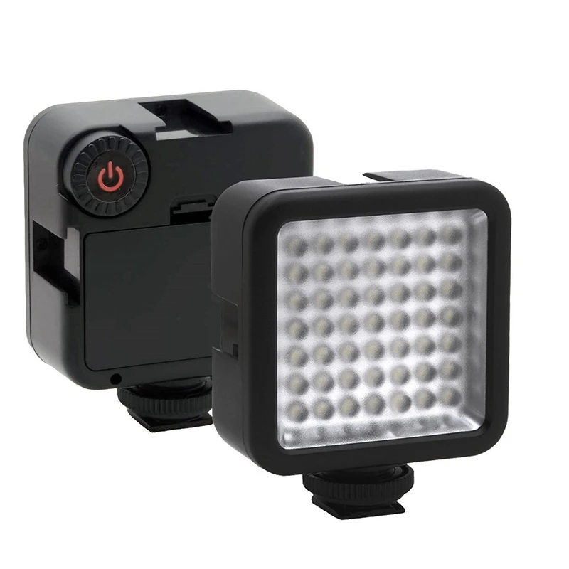 Bright LED Video Light 49 Led Camera Lighting Dimmable Portable Panel for Canon Nikon Sony and Other DLSR Cameras | Электроника
