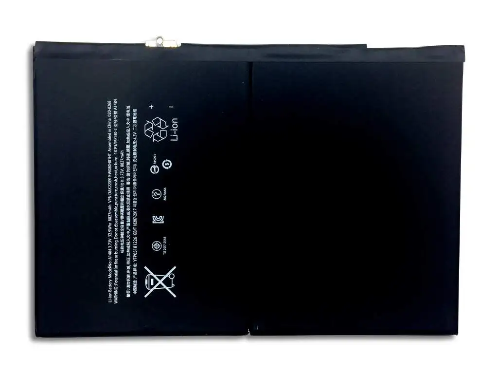 

Battery for APPLE IPAD 5 / IPAD AIR (9,7 ") / A1484 / A1474 / A1475 / A1476 (8827mAh) /replacement new quality maximum/shipping