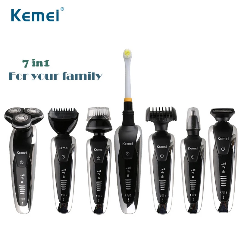 

Бренд 7 в 1 Многофункциональный триммер для бороды электробритва мужской волос стиль электрическое устройство для мышления волос бритвенны...