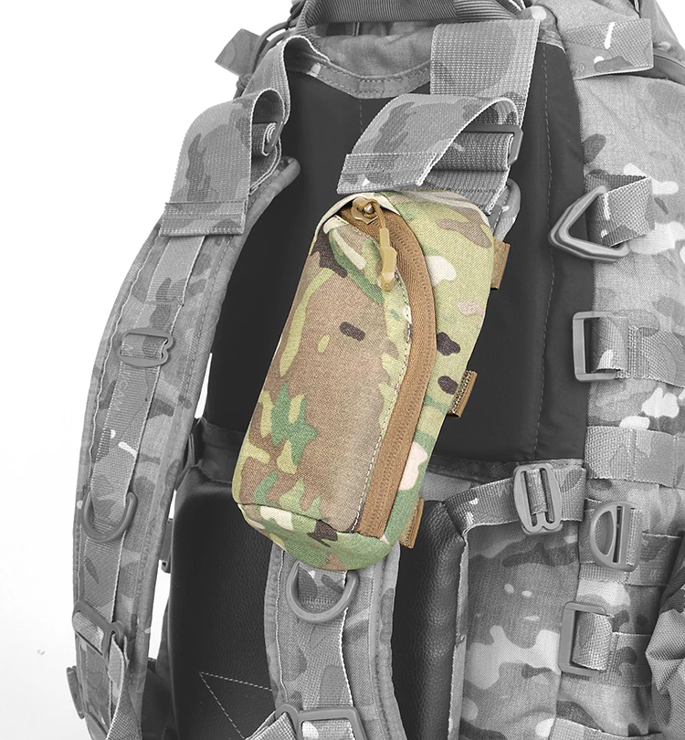 Sports Portable Glasses Case MOLLE Glasses Bag Belt Backpack Strap Adaptation