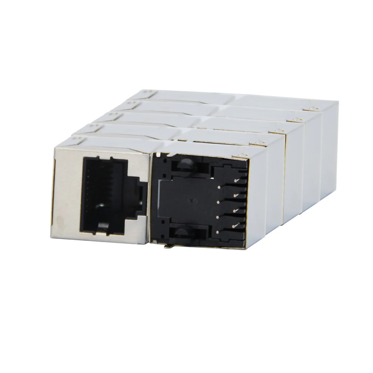 10 шт./компл. 8 Pin печатного монтажа розеточная часть соединителя RJ45 сетевого