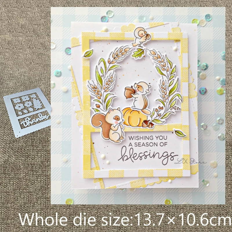 Новый дизайн металлические Вырубные штампы цветы рамка для украшения