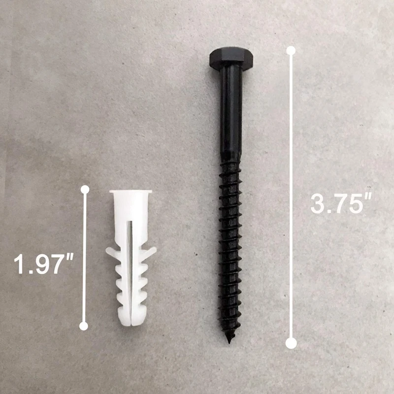 Adjustable Sliding Barn Door Spacers for Wall Track Rolling Roller Assemblies Connecting Device Steel Connector with Screws |