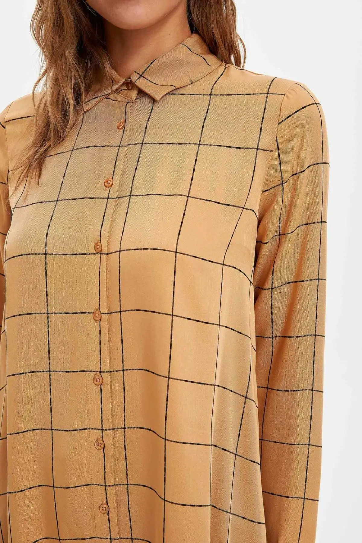 DeFacto модная женская рубашка с длинным рукавом женские свободные рубашки