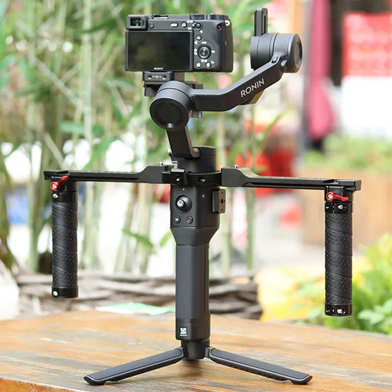 Стабилизатор UURig DJI RONIN SC/S двойной Ручной камеры раздвижная ручка рукоятка для
