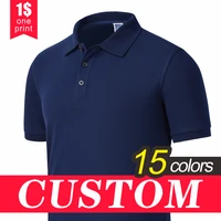 custom polo shirt family look with own logo by embroiderydigital silk printing to men clothing short sleeve top couple clothes