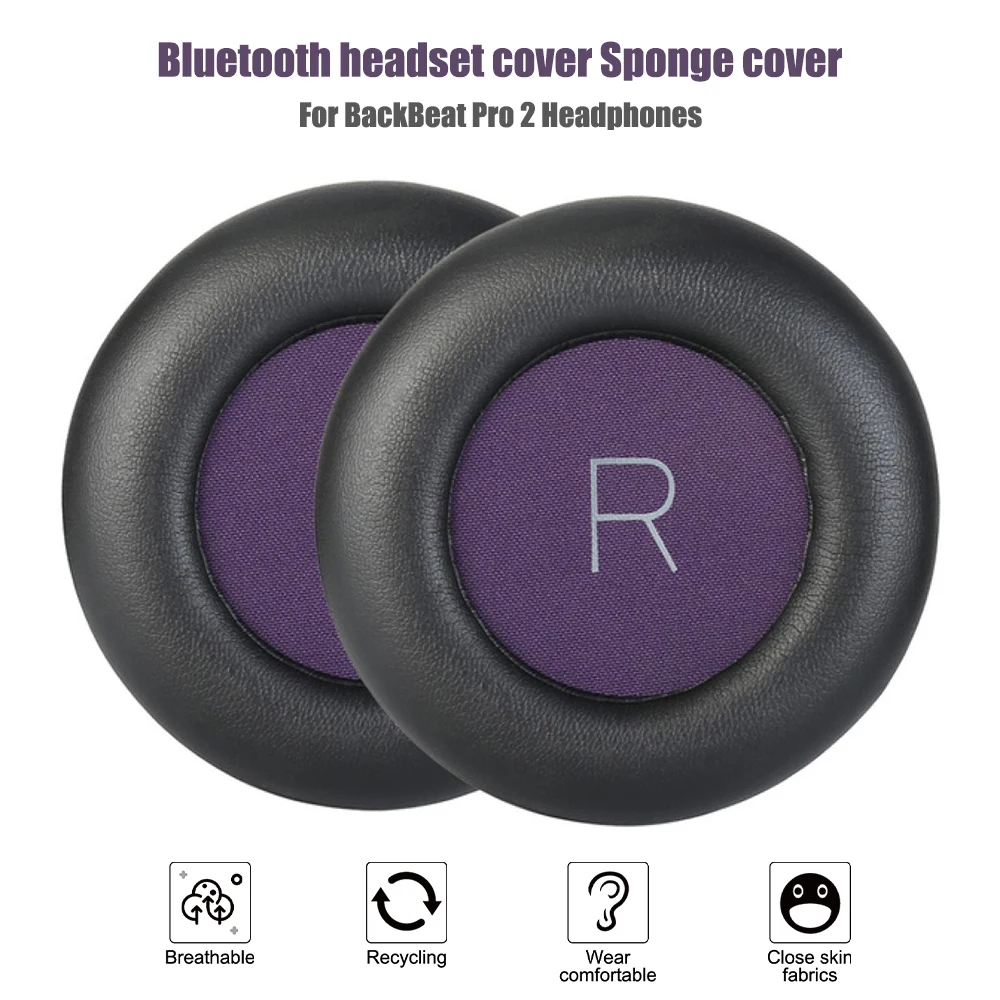 

2 шт., сменные пенные амбушюры для наушников BackBeat Pro 2
