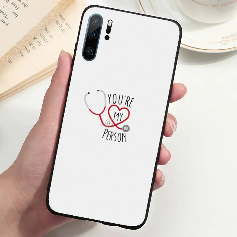 

Nurse Doctor Medical Health Phone Case For Huawei P20 P30 P40 lite Pro P Smart 2019 Mate 10 20 Lite Pro Nova 5t