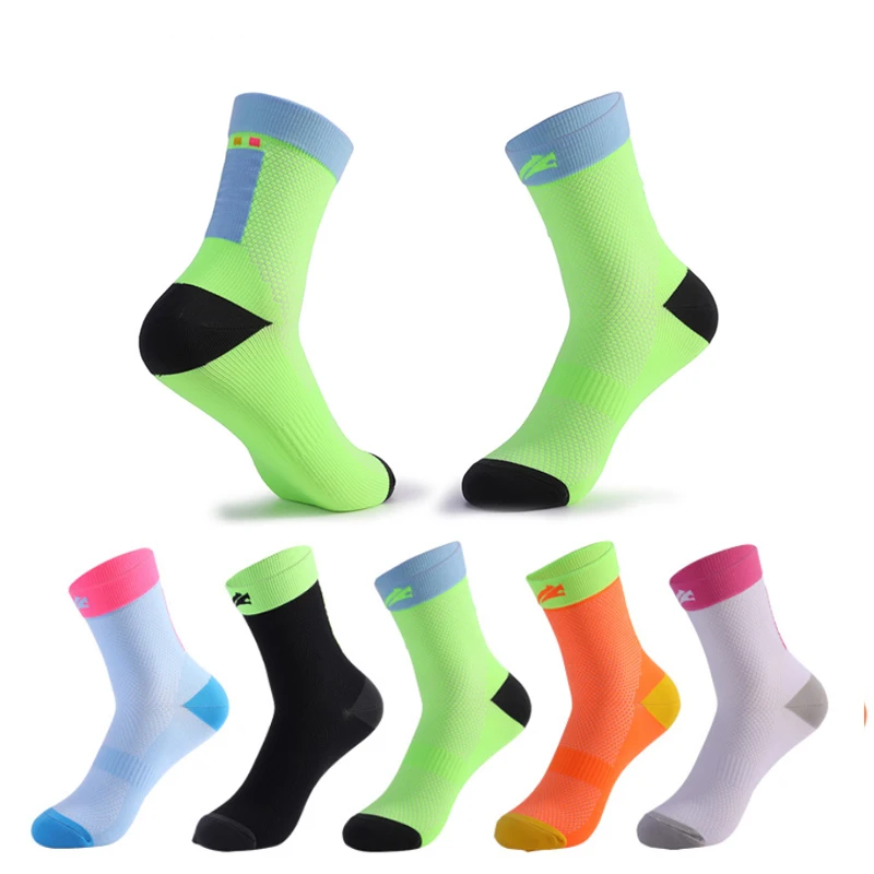 Супер элитные мужские Кроссфит спортивные носки для велоспорта баскетбольные