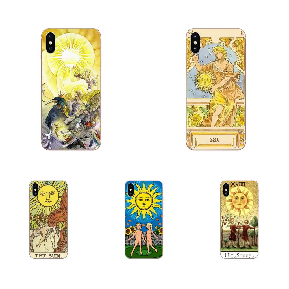 Солнечный Таро Diy красивые аксессуары для телефонов Чехол Huawei P7 P8 P9 P10 P20 P30 Lite Mini Plus